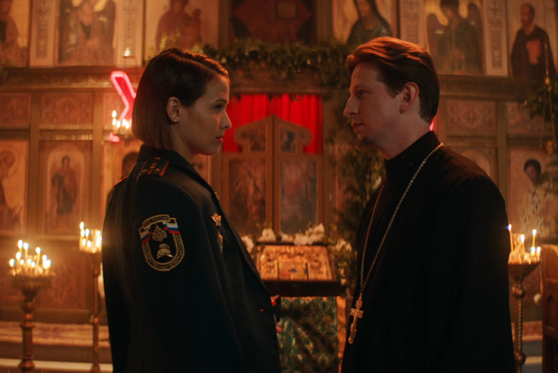 В новом сериале Лысенков сыграл священника