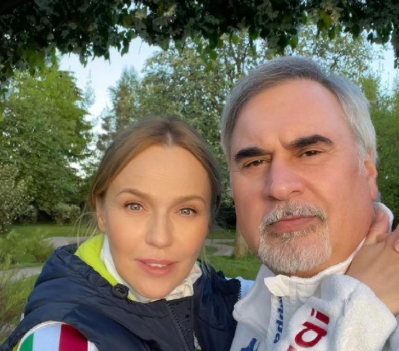 Альбина Джанабаева и Валерий Меладзе