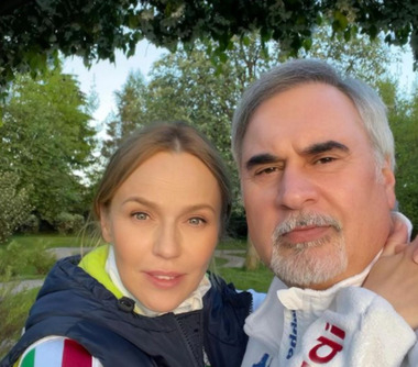 Альбина Джанабаева и Валерий Меладзе