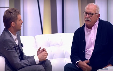 Никита Михалков и Борис Корчевников