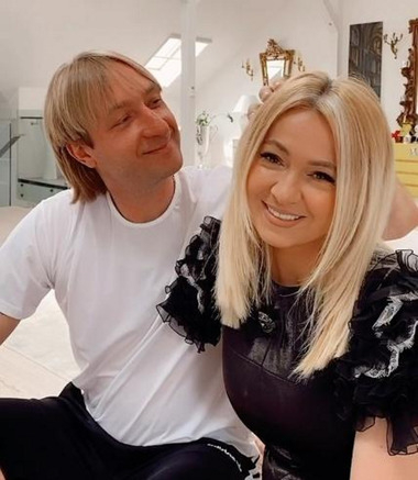 Евгений Плющенко и Яна Рудковская