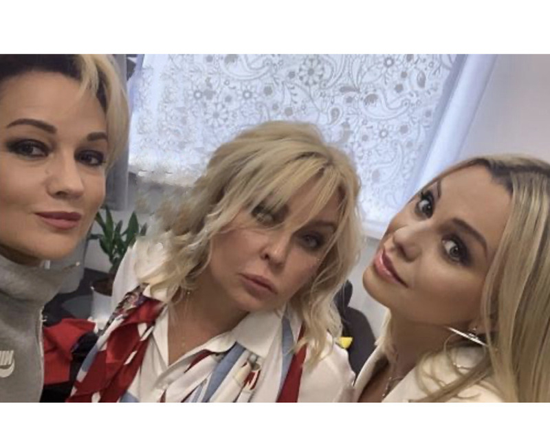 Татьяна Буланова, Татьяна Овсиенко и Ирина Салтыкова