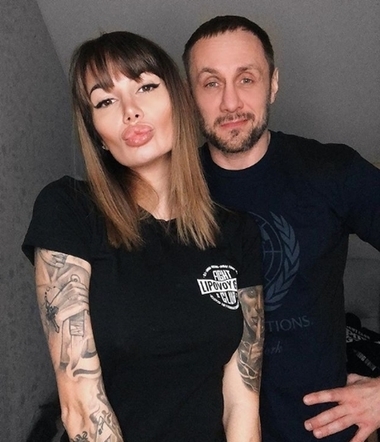 Саша Кабаева и Александр Липовой