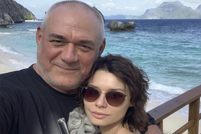 Сергей Доренко со своей супругой Юлией