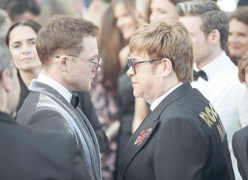 Элтон Джон и Тэрон Эджертон