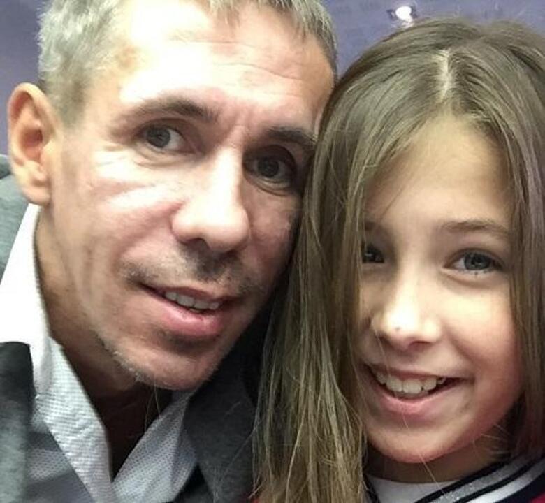Алексей Панин с дочкой