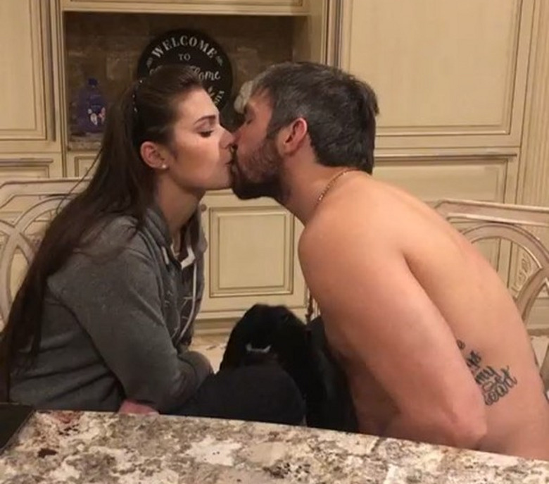 Анастасия Шубская и Александр Овечкин