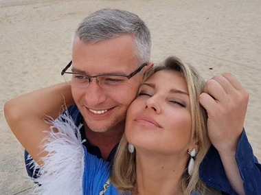 Екатерина Архарова с мужем