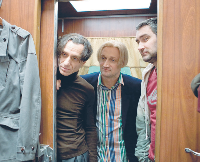 После выхода фильма «Упражнения в прекрасном» Константин Юшкевич стал по-настоящему узнаваемым актером. На фото: с коллегами по картине Виктором Шамировым и Гошей Куценко
