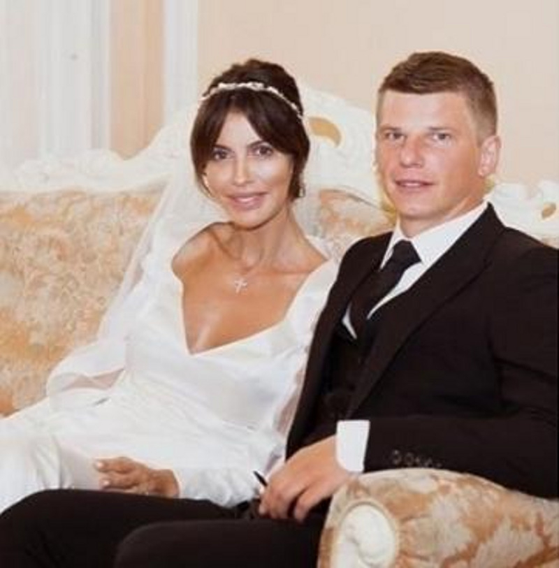 Андрей Аршавин и Алиса Казьмина