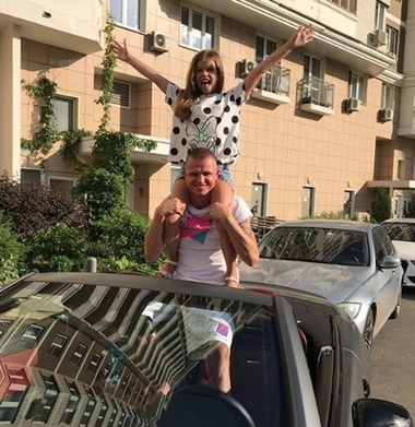 ДМИТРИЙ ТАРАСОВ с дочкой Ангелиной