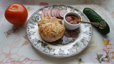Котлеты из индейки в кунжутной панировке