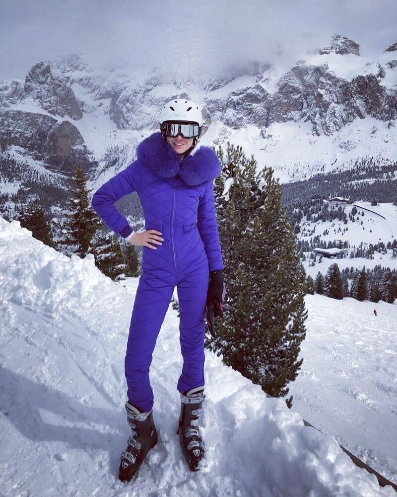 Екатерина Рокотова попала в настоящую снежную бурю