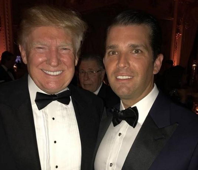 Дональд Трамп со старшим сыном