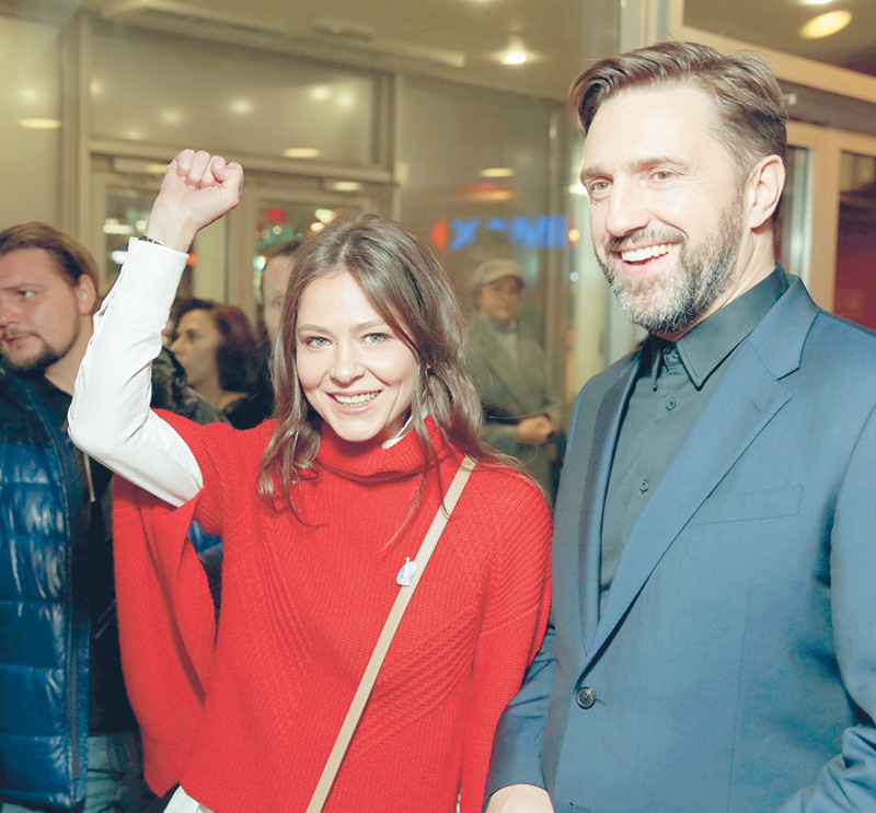 Елена Лядова и Владимир Вдовиченков