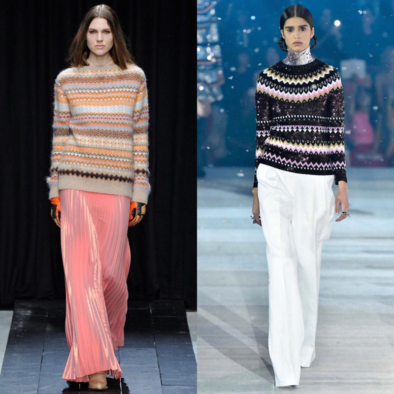 Бабушкин свитер неэротичен. Veronique Branquinho/Christian Dior