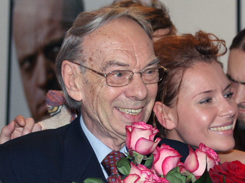 Алексей Баталов со студентами