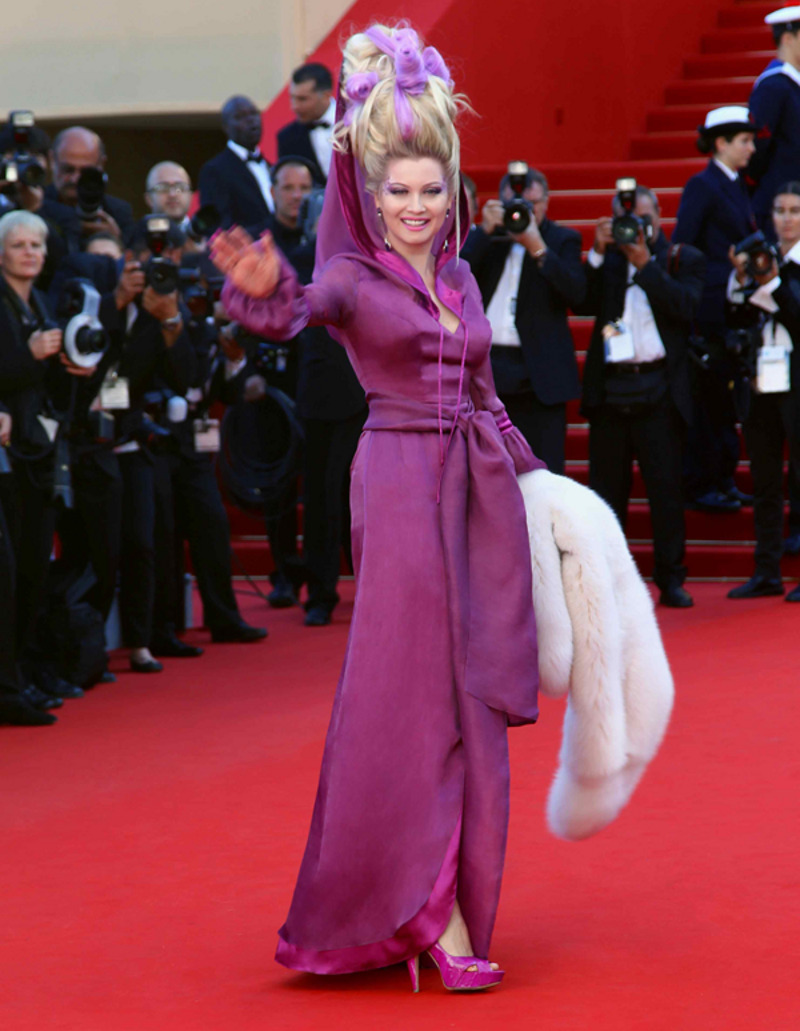 Лена Ленина на Каннском кинофестивале в 2012 году
