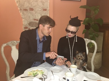 Василий Степанов и Лена Ленина