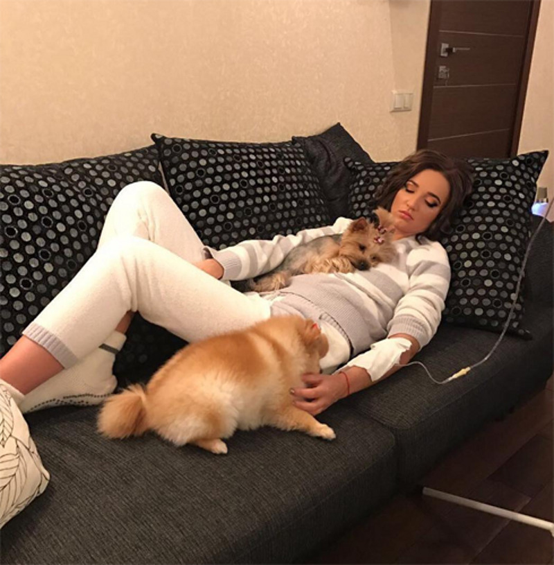 Ольга Бузова заболела бронхитом