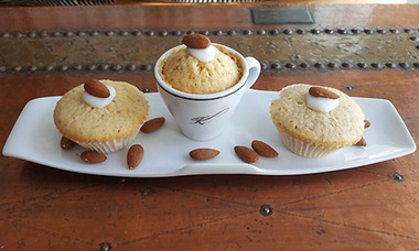 Миндальный капкейк