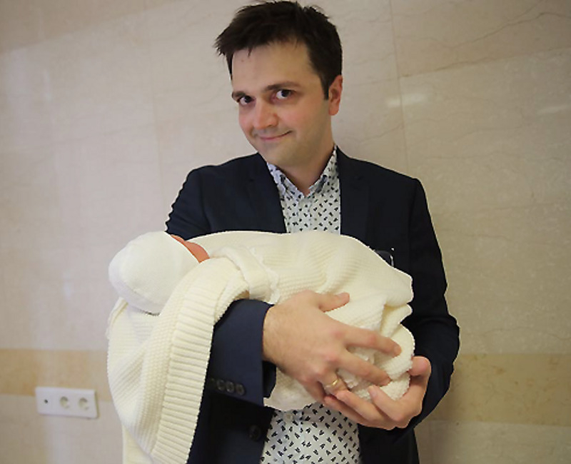 Зураб Матуа снова стал отцом