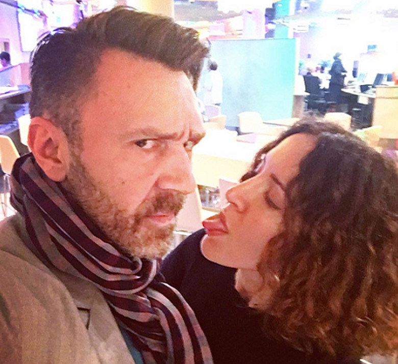 Сергей Шнуров с женой Матильдой