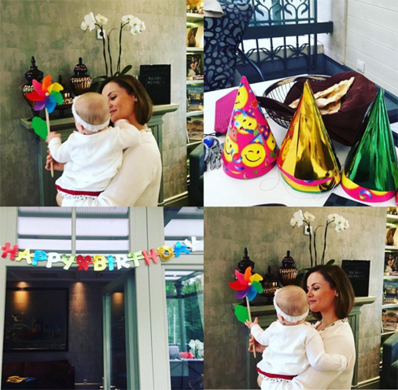 Игорь Николаев и Юля Проскурякова устроили праздник маленькой Веронике