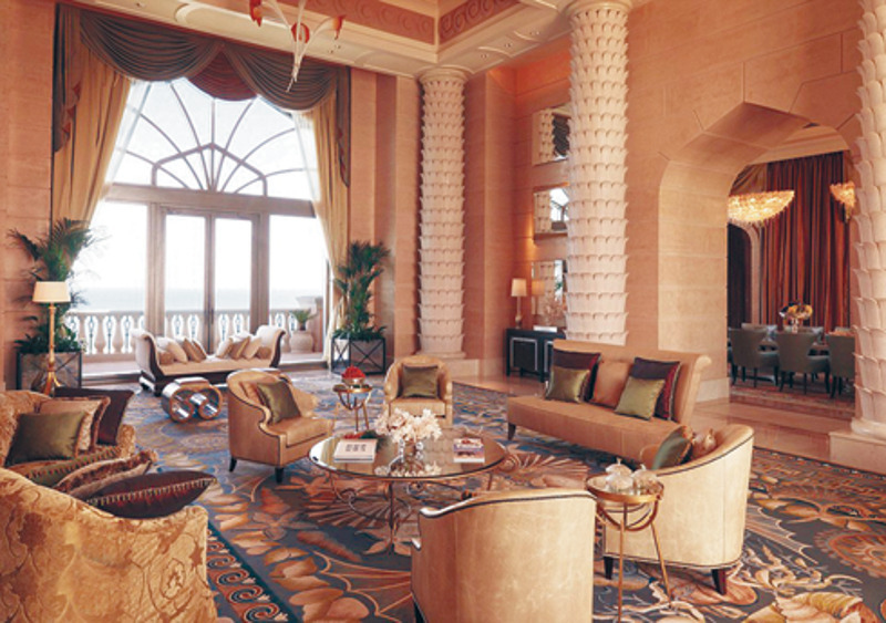 Номер «Королевский мост» на 22-м этаже отеля Atlantis the Palm в Дубае