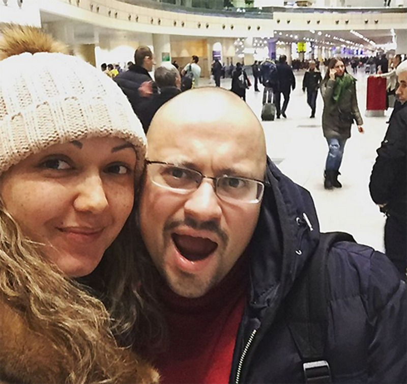 А вот бывшая невеста Гайдуляна Диана решила не поздравлять актера в своем микроблоге