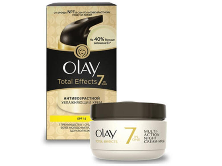 Новый Olay Total Effects 7 в 1: средство № 1* для борьбы с возрастными изменениями