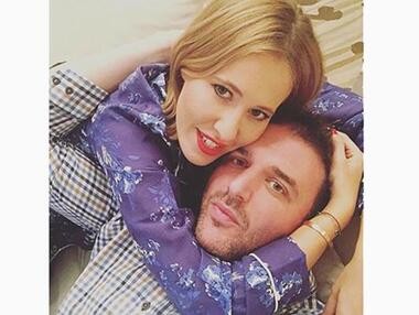 Ксения Собчак и Максим Виторган. Фото: Instagram.com/xenia_sobchak.