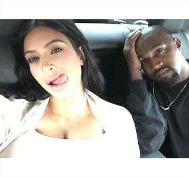 Ким Кардашьян и Канье Уэст. Фото: Instagram.com/kimkardashian.