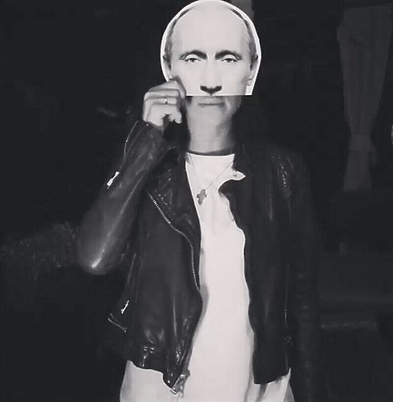 Lenatemnikovaofficial:«#МойЛучшийДругЭтоПрезидентПутин #сднемрожденияпрезидент спасибо парням из Black Star Inc. за оперативно подвезенный лук». Фото: Instagram.com/lenatemnikovaofficial.