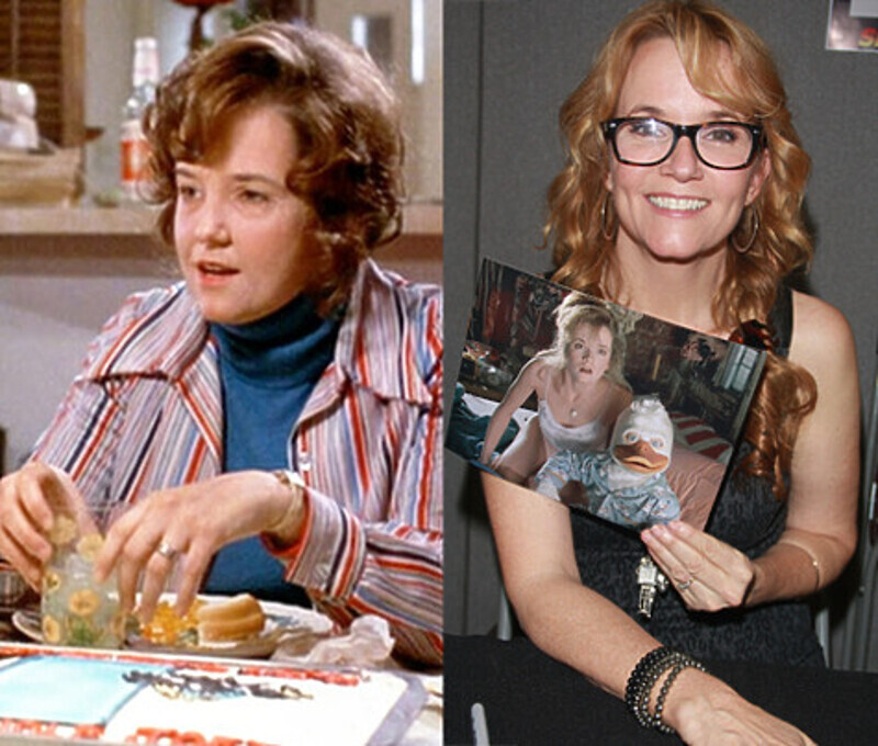 Лиа Томпсон через 30 лет - в картине и в реальности. Кадр из фильма «Назад в будущее»/Rex Features/Fotodom.ru.