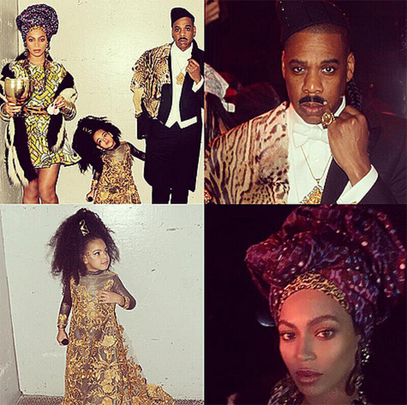 Бейонсе, Джей Зи и Блу Айви. Фото: Instagram.com/beyonce.