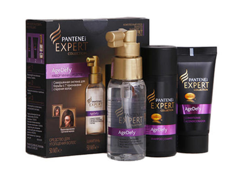 Коллекция Pantene Pro-V Expert Age Defy в новом travel формате