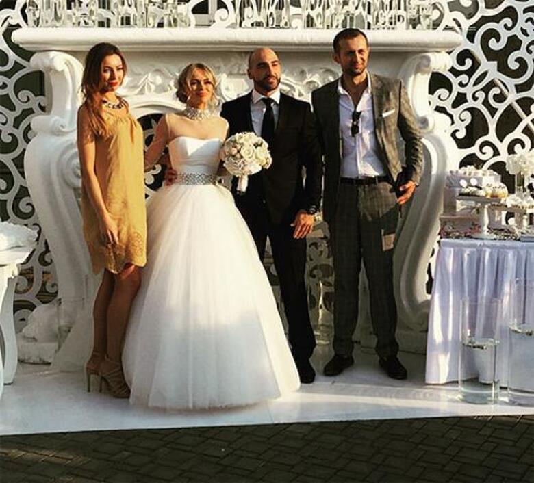 Один из первых снимков со свадьбы Анны Хилькевич. Фото: Instagram.com/r_merelyan.