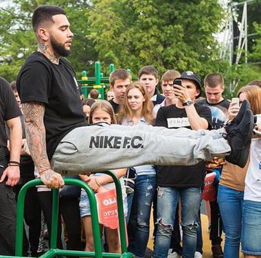 Тимати сдал нормы ГТО. Фото: материалы пресс-служб.