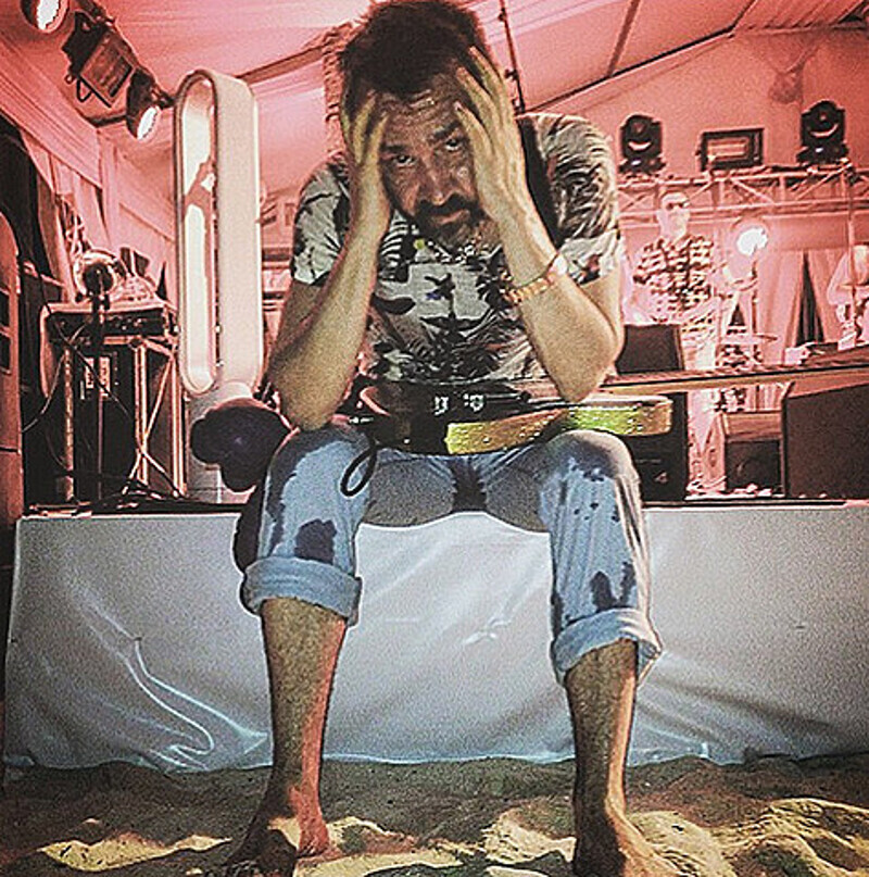 Сергей Шнуров на Мальдивах. Фото: Instagram.com/xenia_sobchak.