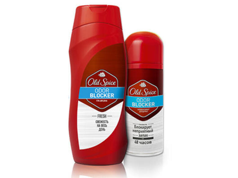 Свежий аромат победы с гелями для душа Odor Blocker Fresh и Sport от Old Spice