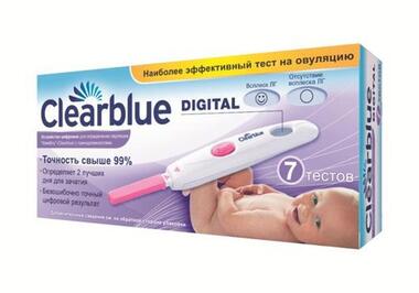 Clearblue. Когда сомнений быть не может!