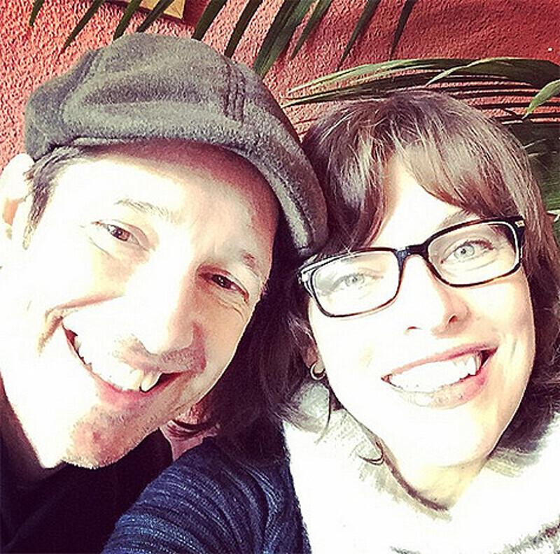 Мила Йовович с мужем Полом У.С.Андерсоном. Фото: Instagram.com/millajovovich.
