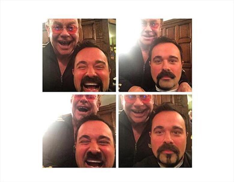 Элтон Джон и Евгений Лебедев. Фото: Twitter.com/@eltonjohndotcom.