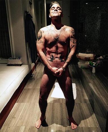 Робби Уильямс. Фото: Facebook.com/robbiewilliams.