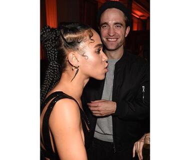 Роберт Паттинсон и Талия Барнетт (FKA Twigs). Фото: Rex Features/Fotodom.ru.