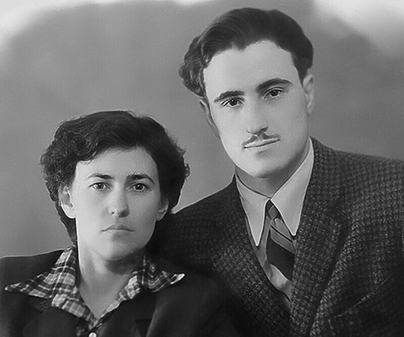 Родители Антонина Глебовна и Роальд Георгиевич развелись, когда Максим был совсем маленьким. Он встретился с отцом вновь незадолго до его кончины. Фото: личный архив Михаила Осадчего.