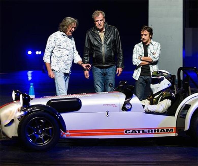 Джереми Кларксон, Джеймс Мэй и Ричард Хаммонд. Фото: www.topgearlive.co.uk.