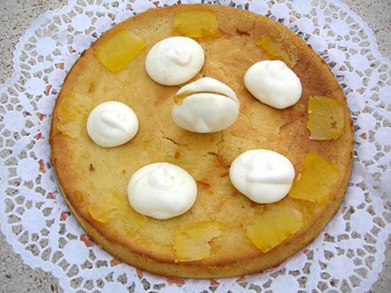 Лимонные меренги.