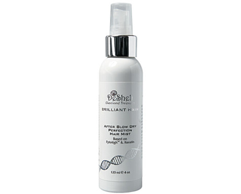 Легкий спрей после укладки After Blow Dry Perfection Hair Mist из набора Diamond Treasures Brilliant Hair от Desheli. Фото: материалы пресс-служб.